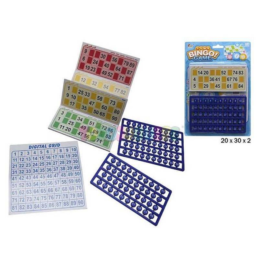 Juegos De Mesa Y Puzzles Rama Tritton,S.L. | Accesorios Bingo Cartones + Fichas