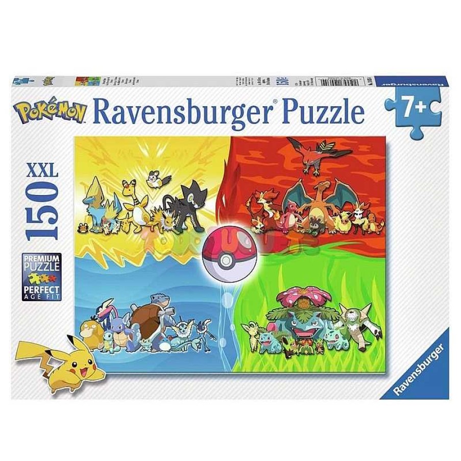 Juegos De Mesa Y Puzzles Pokemon | Puzzle 150 Xxl Pokemon