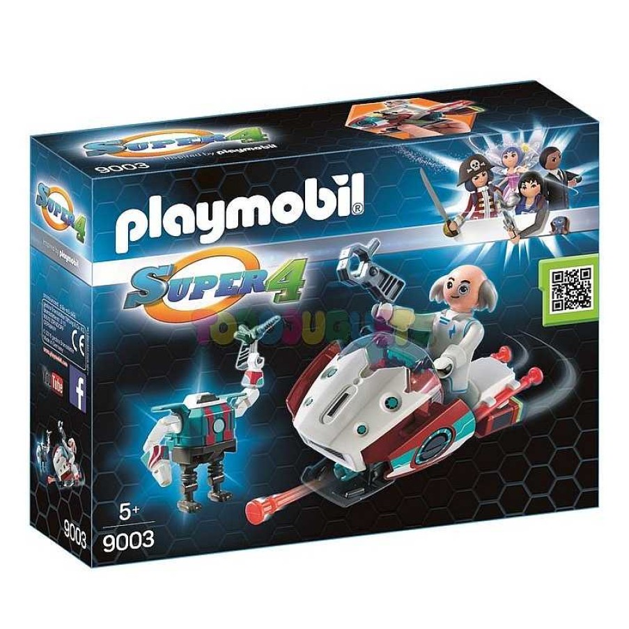 Personajes Y Accesorios Playmobil,S.A. | Skyjet Con Dr. X Y Robot Playmobil