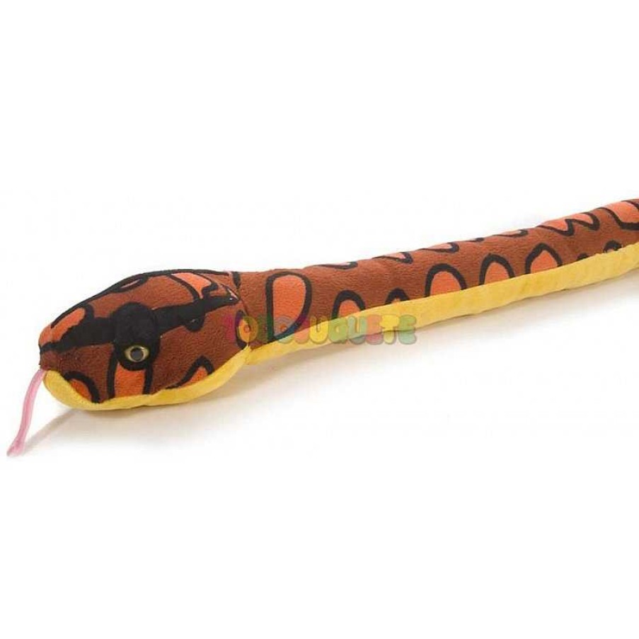 Peluches Todojuguete | Peluche Snakesss 137Cm Serpiente Boa Arco Iris