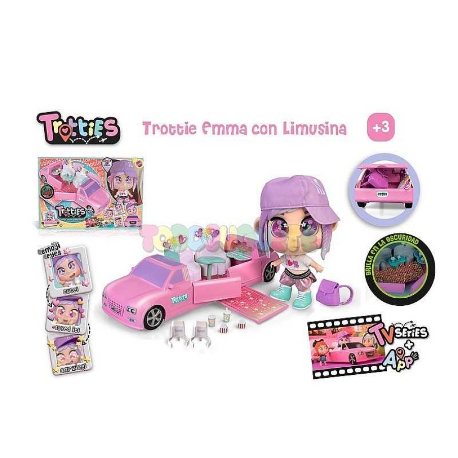 Mu Ecas Y Accesorios Nenuco | Trotties Mu Eca Trottie Emma Con Limousine