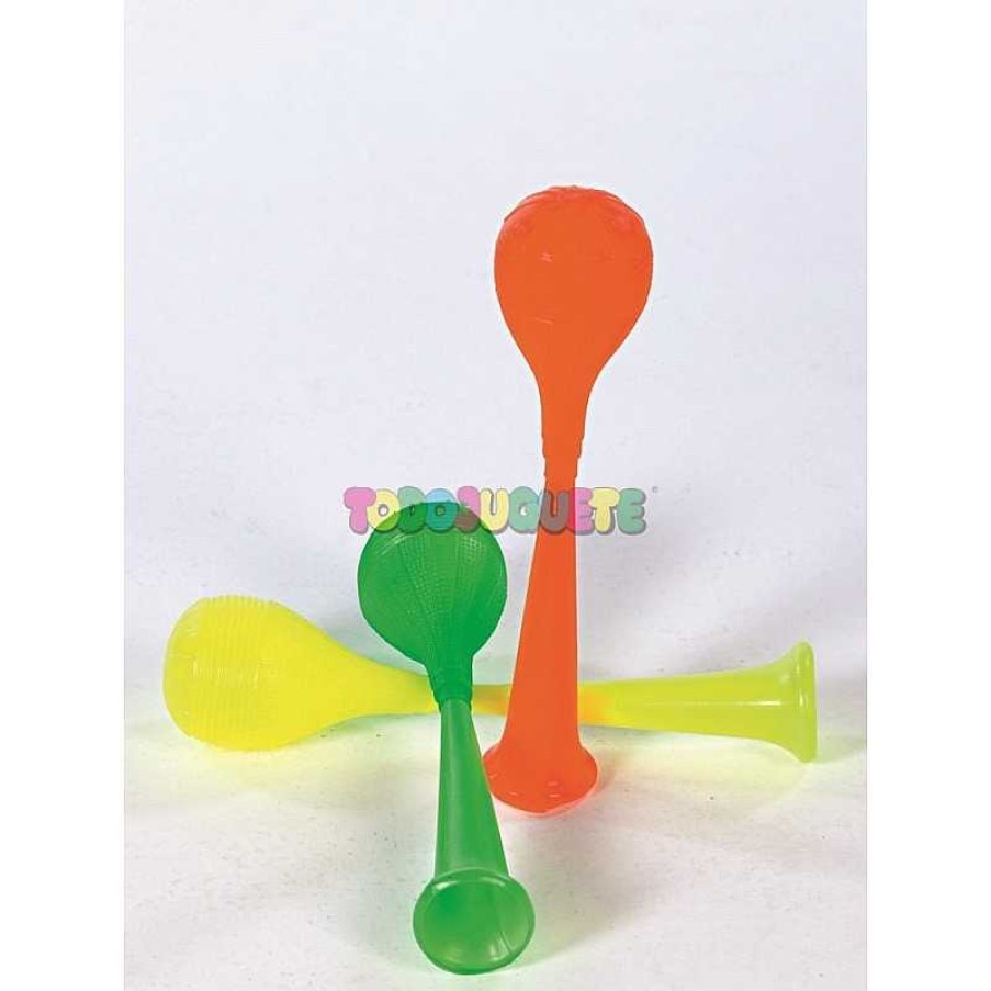 Disfraces Y Accesorios Todojuguete | Acc. Carnaval - Bocina Payaso 27Cm 3 Colores Sdos.