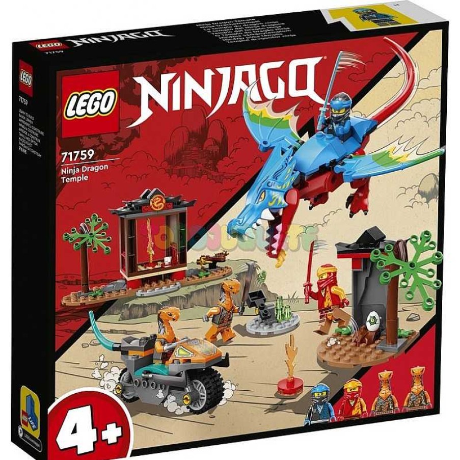 Juegos De Construcci N Lego | Lego Ninjago Templo Del Drag N Ninja