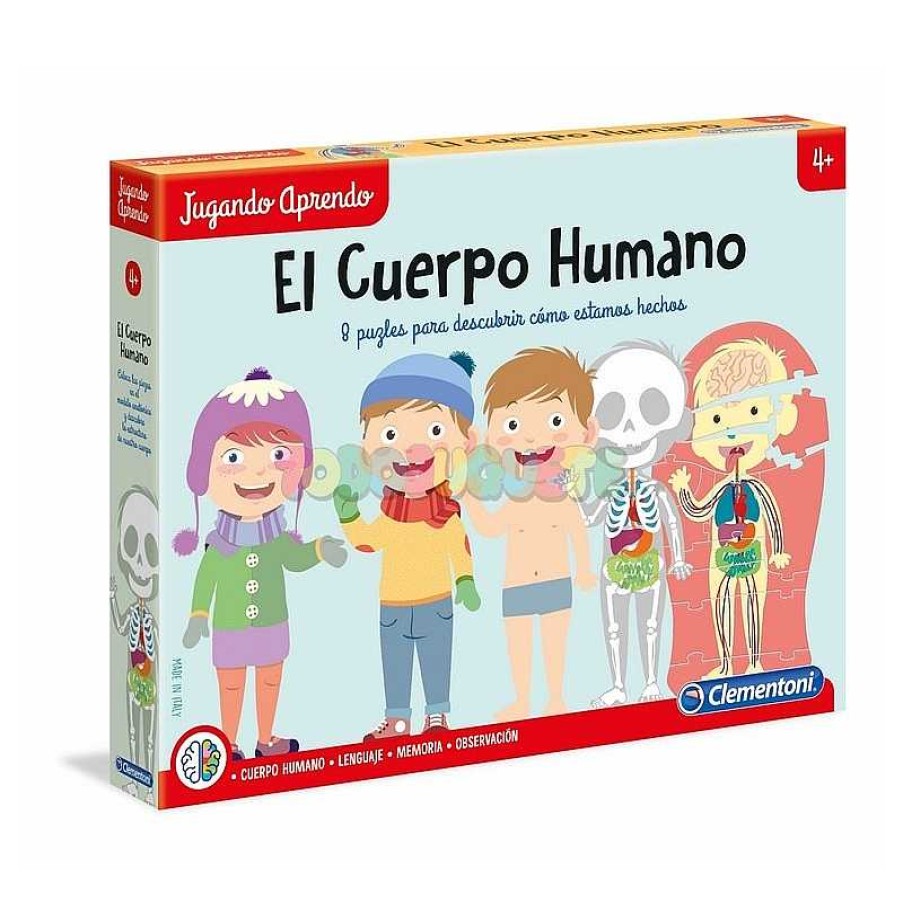 Juegos De Mesa Y Puzzles Clementoni Iberica,S.L. | Jugando Aprendo El Cuerpo Humano