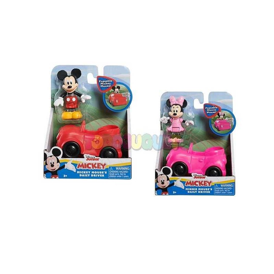 Coches, Circuitos Y Parkings Minnie | Coche Con Mickey / Minnie Surtido