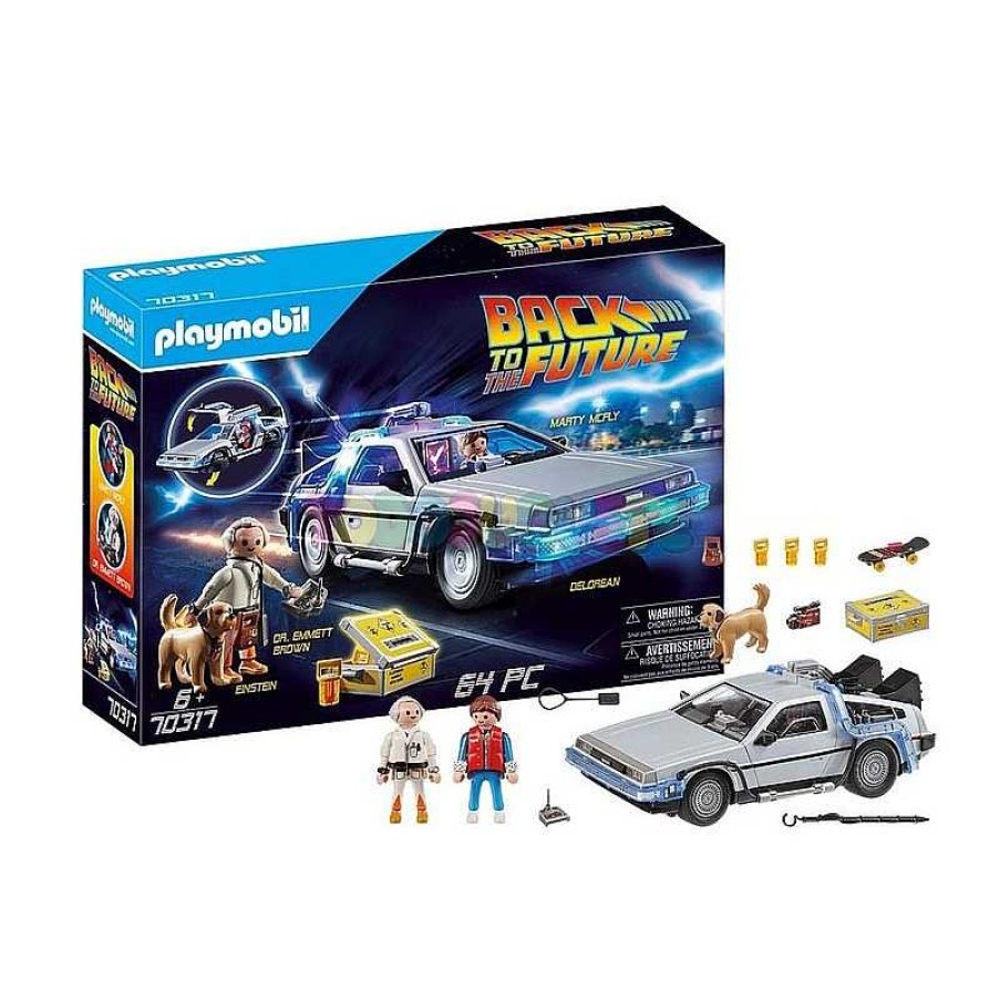 Personajes Y Accesorios Playmobil,S.A. | Regreso Al Futuro Delorean Playmobil