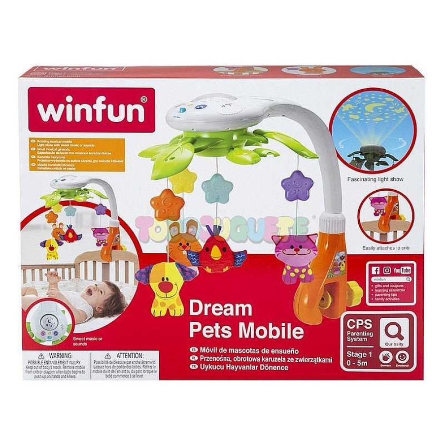 Primera Infancia Color Baby, S.L. | M Vil Musical Cuna Animalitos Winfun