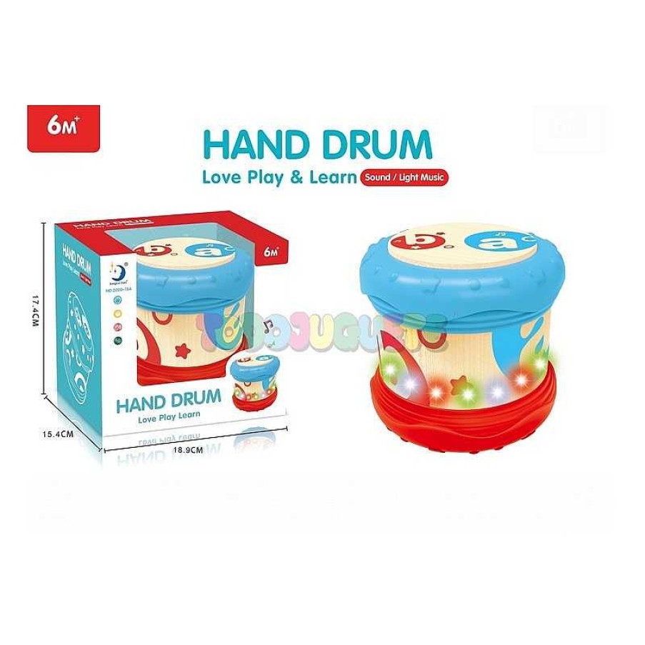 Primera Infancia Todojuguete | Tambor Musical Hand Drum Luces Y M Sica