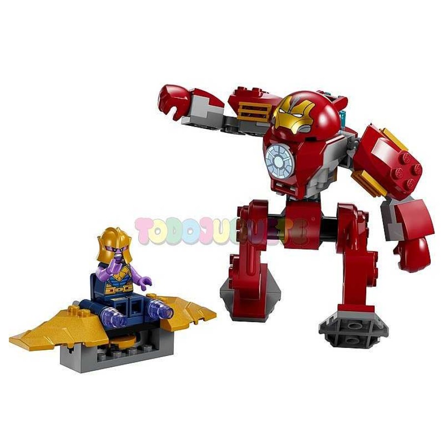 Juegos De Construcci N Iron Man | Lego S Per H Roes Hulkbuster De Iron Man Vs.Thanos