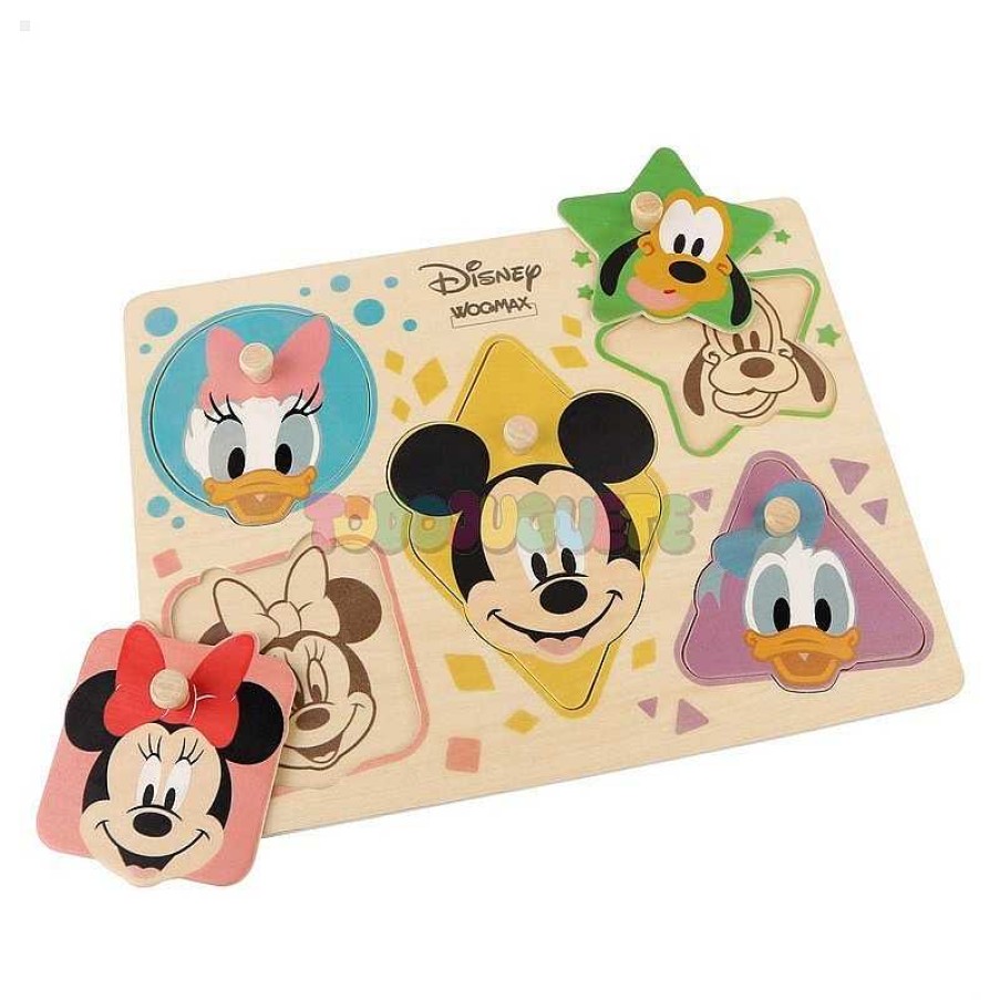 Juegos De Mesa Y Puzzles Disney | Disney Puzzle Madera Woomax