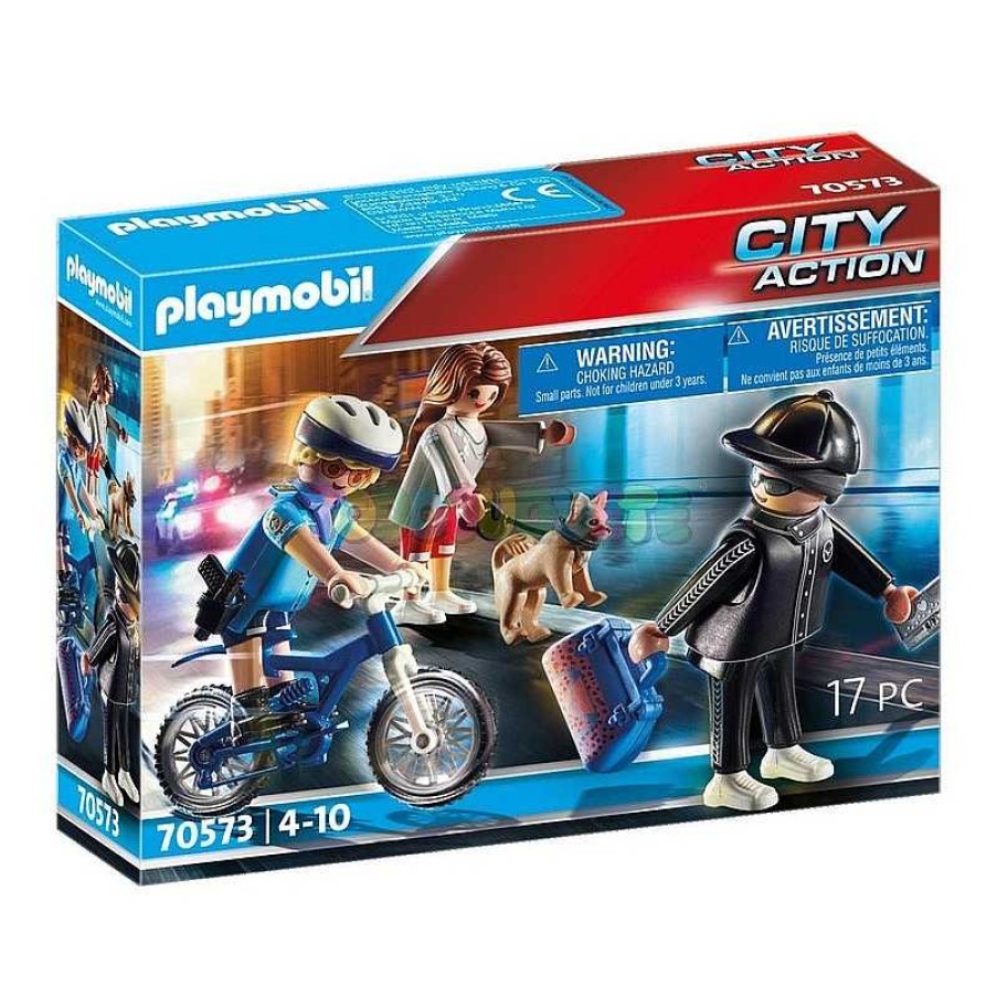 Personajes Y Accesorios Playmobil,S.A. | Bici Policial Persecuci N Del Carterista