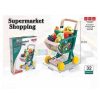 Profesiones Y Actividades Todojuguete | Carrito Supermercado 32 Piezas Shopping