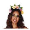 Disfraces Y Accesorios Todojuguete | Diadema Flores Multicolor