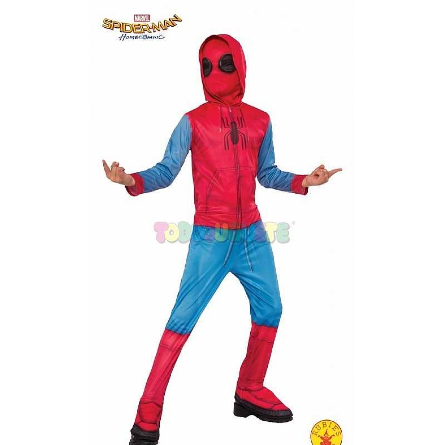 Disfraces Y Accesorios Spiderman | Disfraz Spiderman Sweats Classic Bolsa T.M 5-7