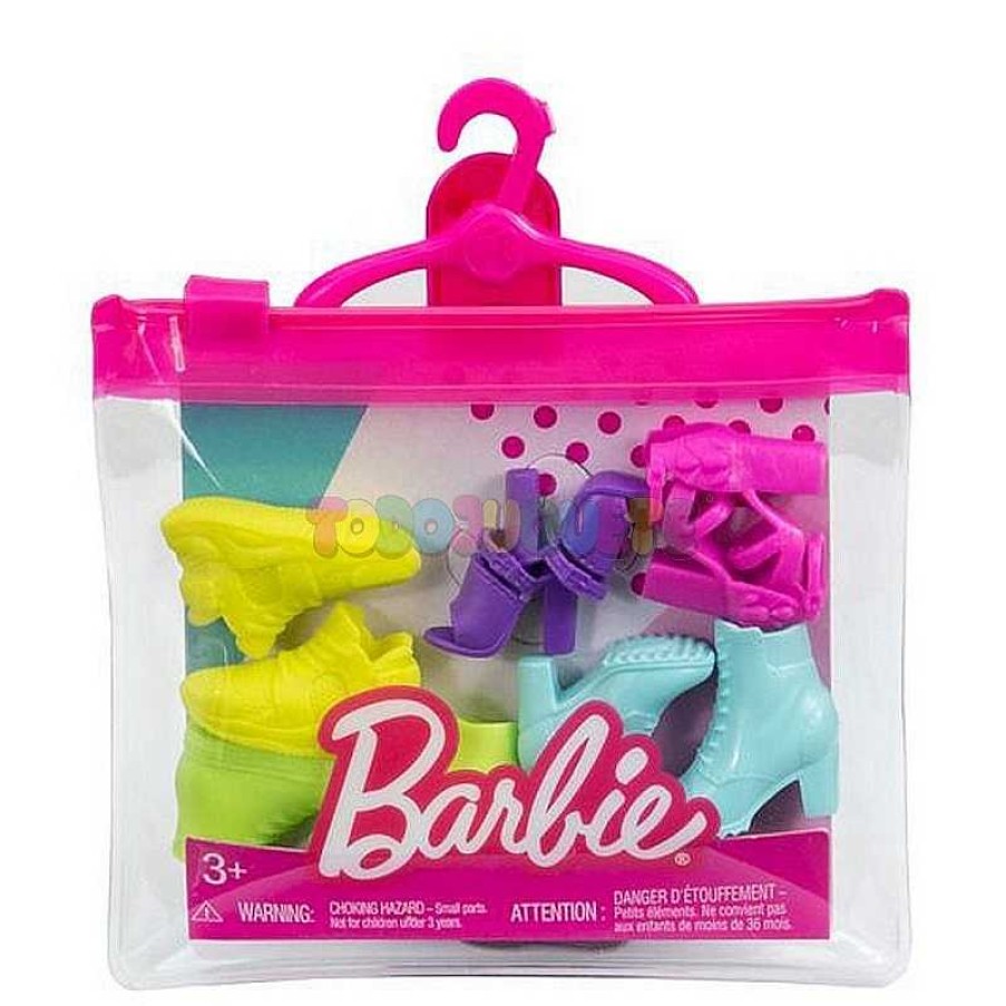 Mu Ecas Y Accesorios Barbie | Barbie Pack De Zapatos