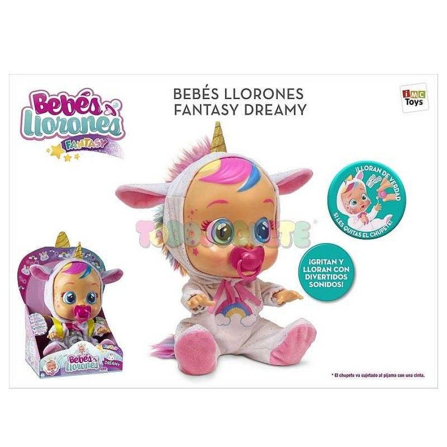 Mu Ecas Y Accesorios Imc Toys S.A. | Beb Llor N Dreamy (Unicornio)