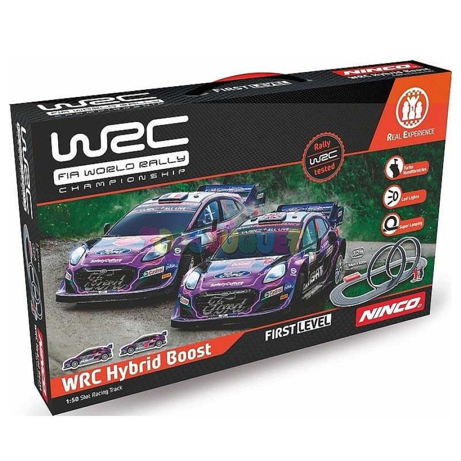 Coches, Circuitos Y Parkings Fabrica De Juguetes,S.L. | Circuito Wrc Hybrid Boost 1:50