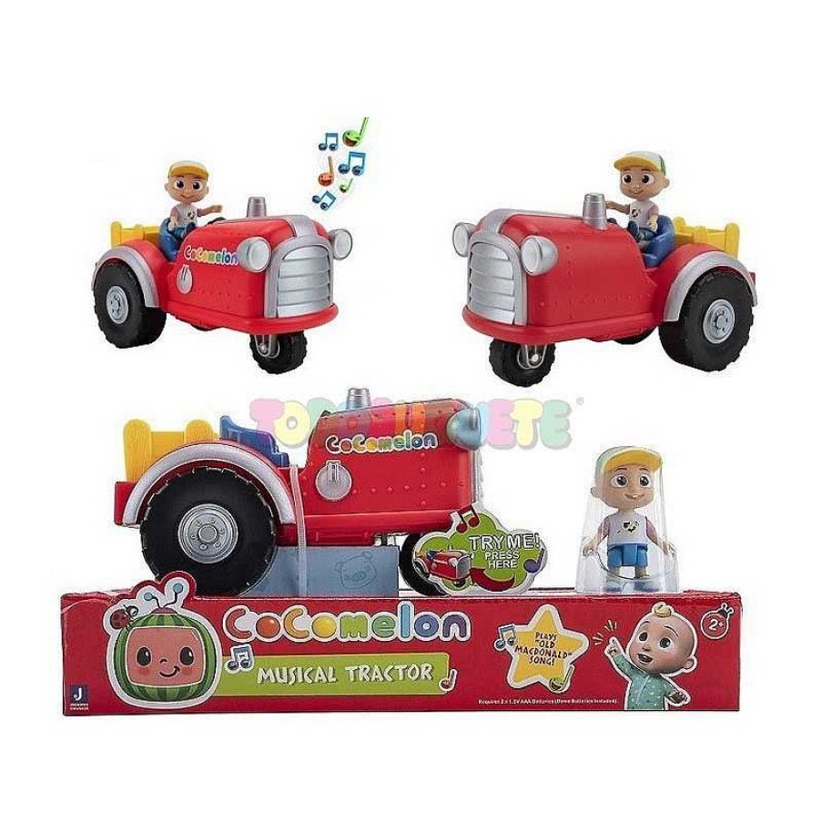 Personajes Y Accesorios Pocoyo | Cocomelon Tractor Musical