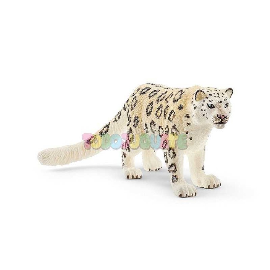 Personajes Y Accesorios Schleich | Figura Leopardo De Las Nieves Schleich