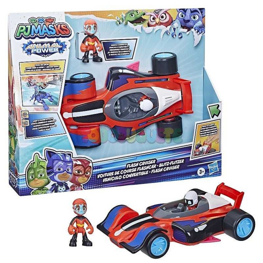 Personajes Y Accesorios Hasbro | Pj Masks Coche Flash Cruiser