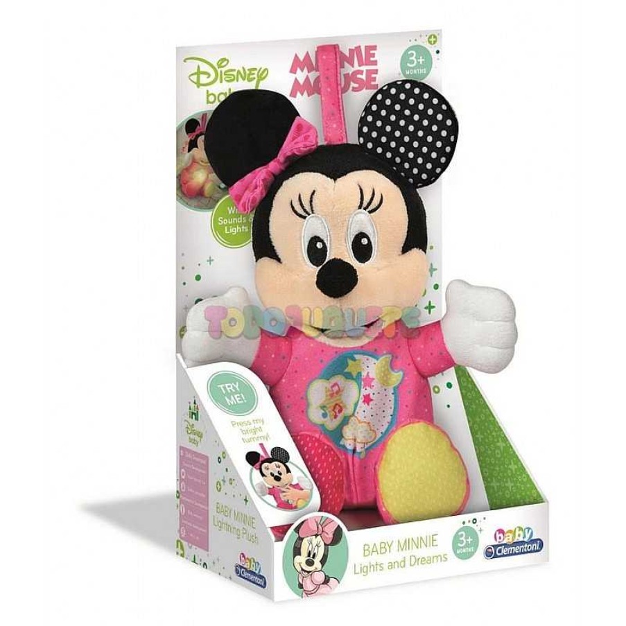 Primera Infancia Minnie | Baby Minnie Peluche Luces Y Sonidos