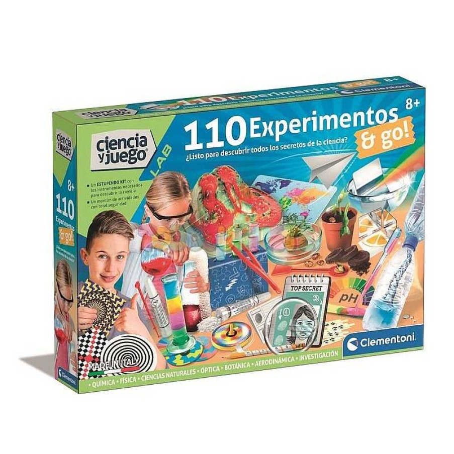 Juegos Educativos Clementoni Iberica,S.L. | Ciencia Y Juego 110 Experimentos