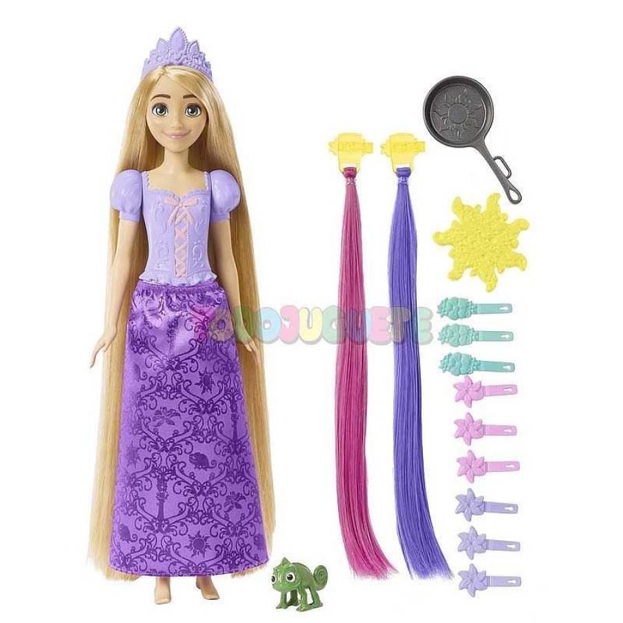 Mu Ecas Y Accesorios Disney | Mu Eca Princesa Disney Rapunzel Peinados M Gicos