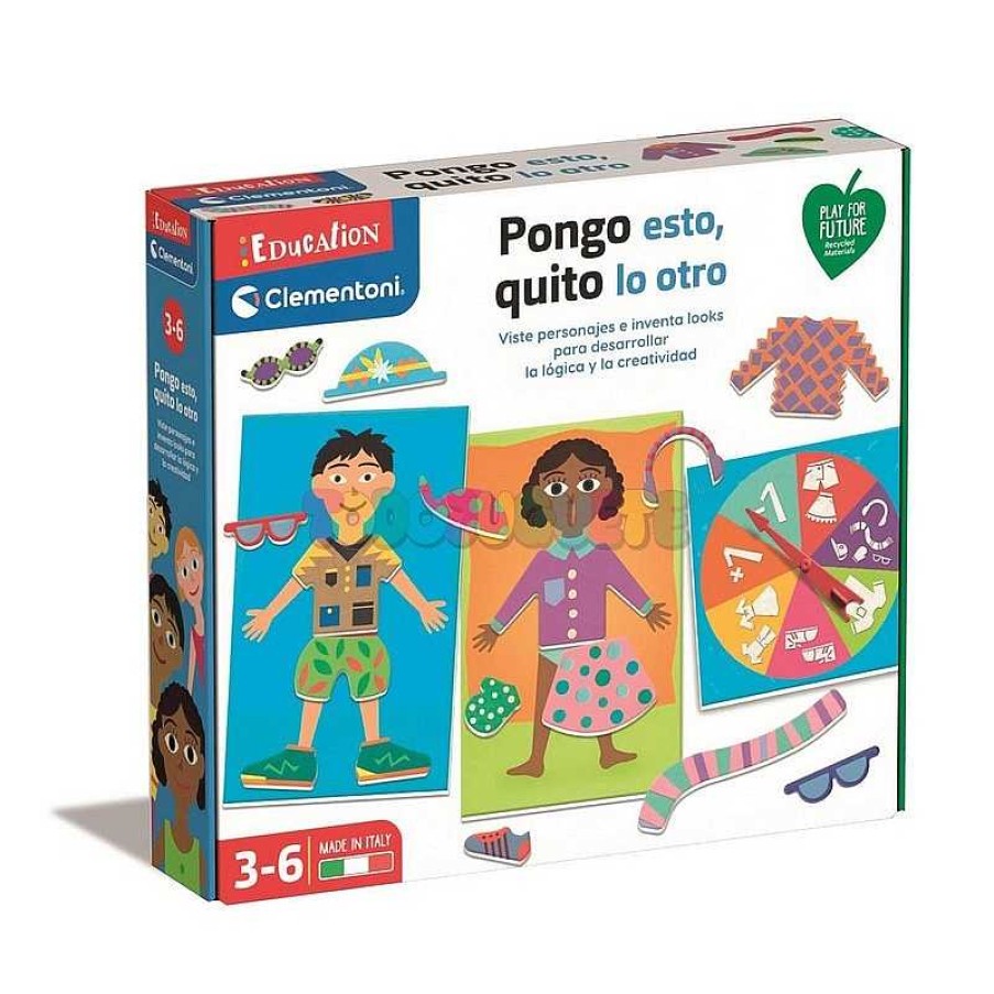 Juegos De Mesa Y Puzzles Clementoni Iberica,S.L. | Juego Pongo Esto, Quito Lo Otro