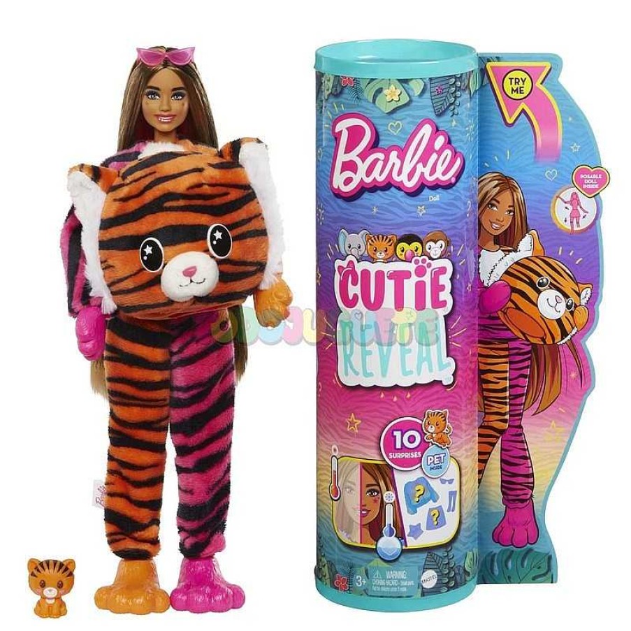 Mu Ecas Y Accesorios Barbie | Mu Eca Barbie Cutie Reveal Tigre