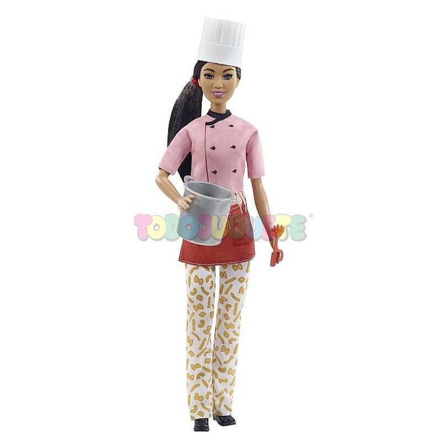 Mu Ecas Y Accesorios Barbie | Mu Eca Barbie T Puedes Ser Cocinera Asi Tica