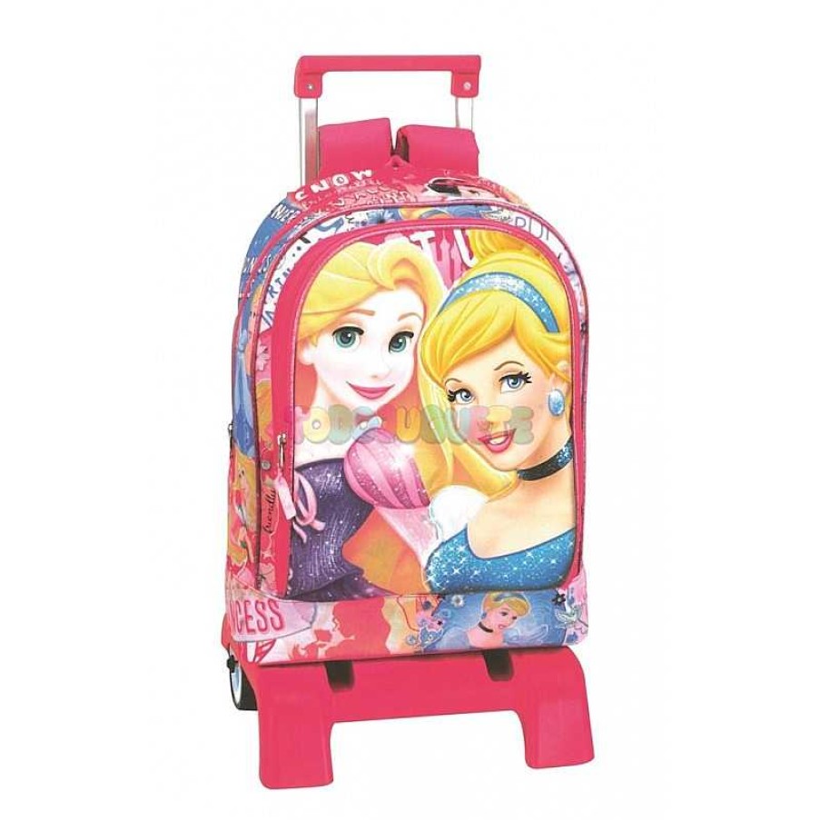 Escolar Disney | Mochila Princesas Disney Royal Carrito Desmontable