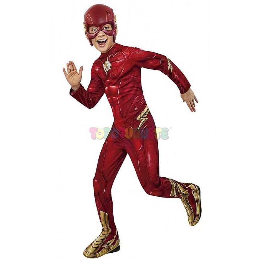 Disfraces Y Accesorios Rubies España, S.L. | Disfraz The Flash T.S 7-8 A Os