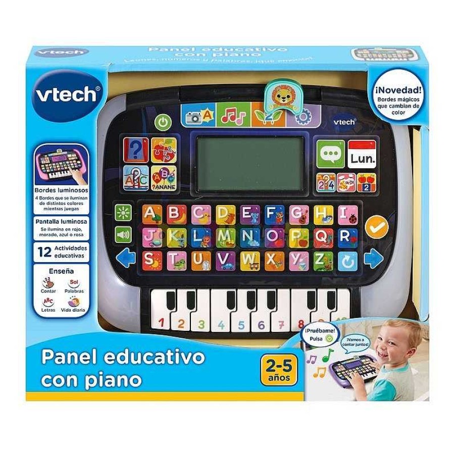 Primera Infancia Vtech Electronics Europe Bv | Tablet Infantil Multi-App Panel Educativo Piano