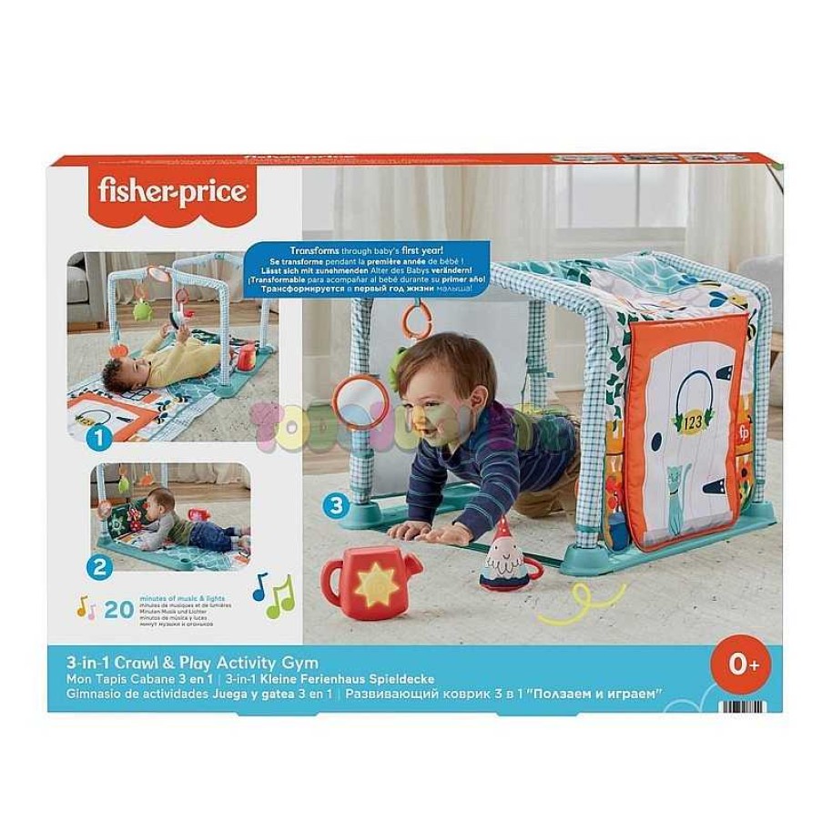 Primera Infancia Fisher Price | Gimnasio Casita De Campo 3 En 1 Fisher