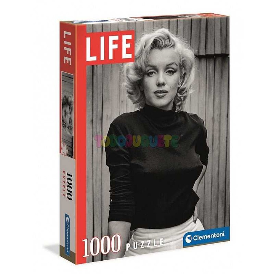 Juegos De Mesa Y Puzzles Clementoni Iberica,S.L. | Puzzle 1000 Piezas Marilyn Monroe Life Magazine