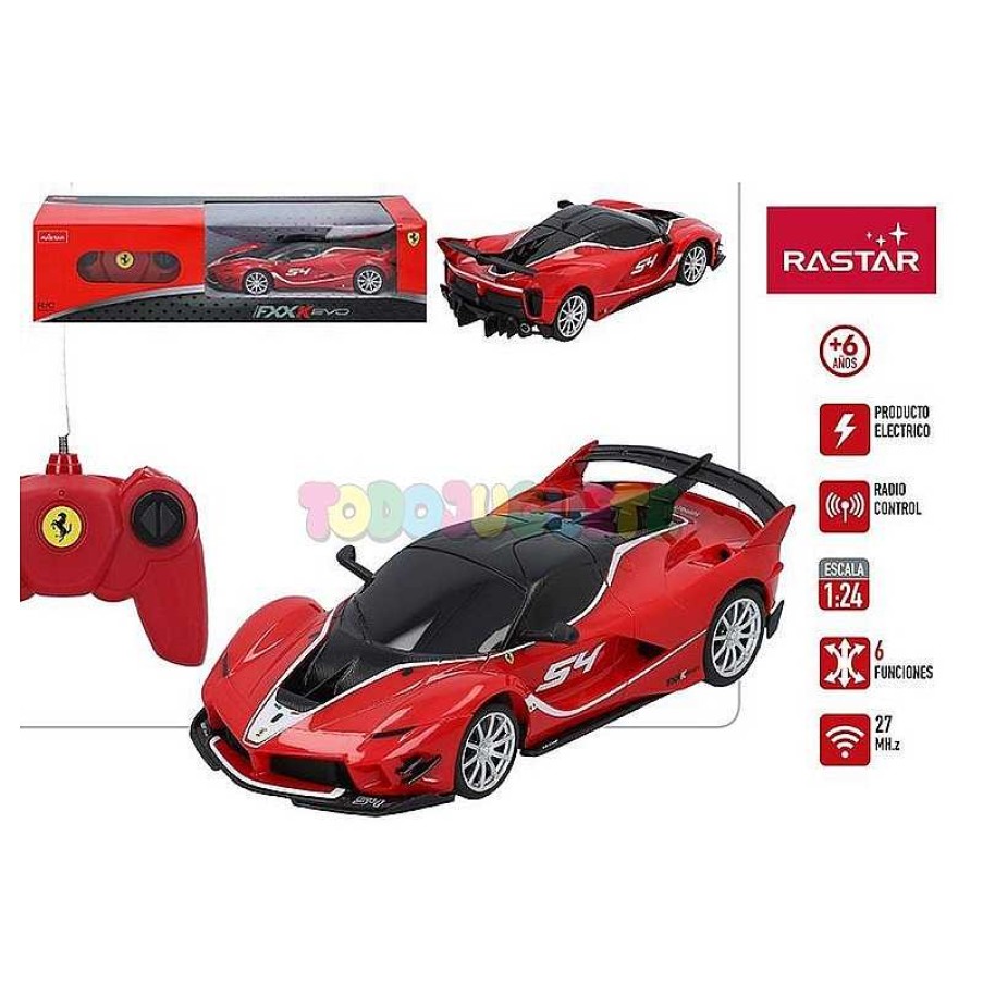 Radio Control Ferrari | Coche Radio Control Ferrari Fxx Evo 1:24