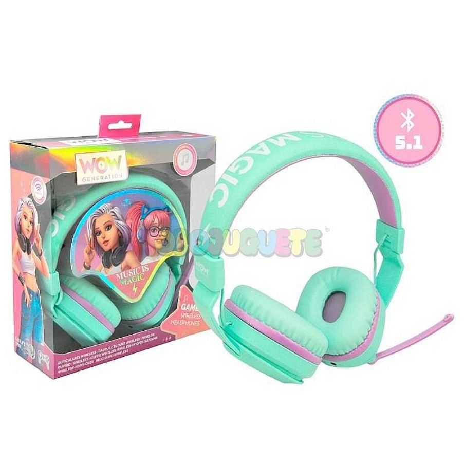 Juguete Electr Nico Y Multimedia Kids Euroswan S L | Wow Auriculares Inal Mbricos Bt Generation