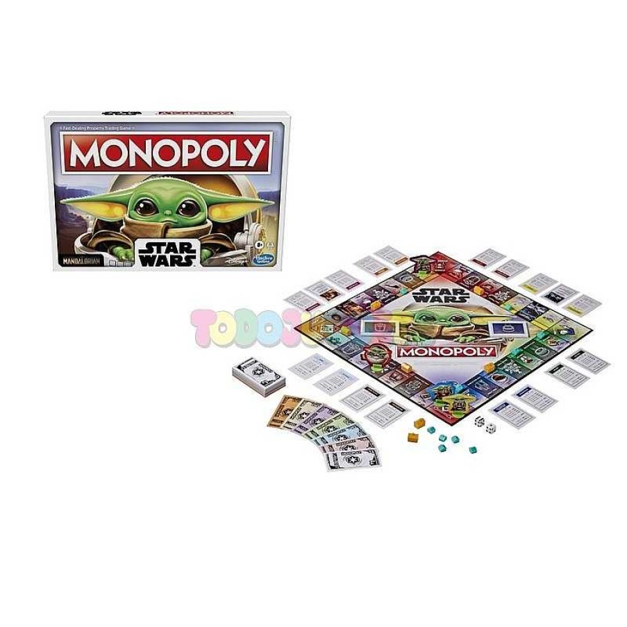 Juegos De Mesa Y Puzzles Star Wars | Juego Monopoly Star Wars The Child