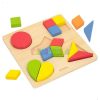 Juegos De Mesa Y Puzzles Todojuguete | Puzzle Madera Formas Geom Tricas Woomax