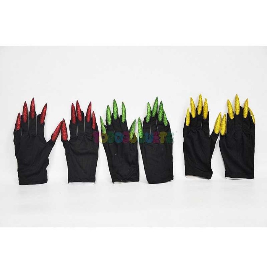 Disfraces Y Accesorios Todojuguete | Acc. Carnaval - Guantes Monstruo U As 3 Colores