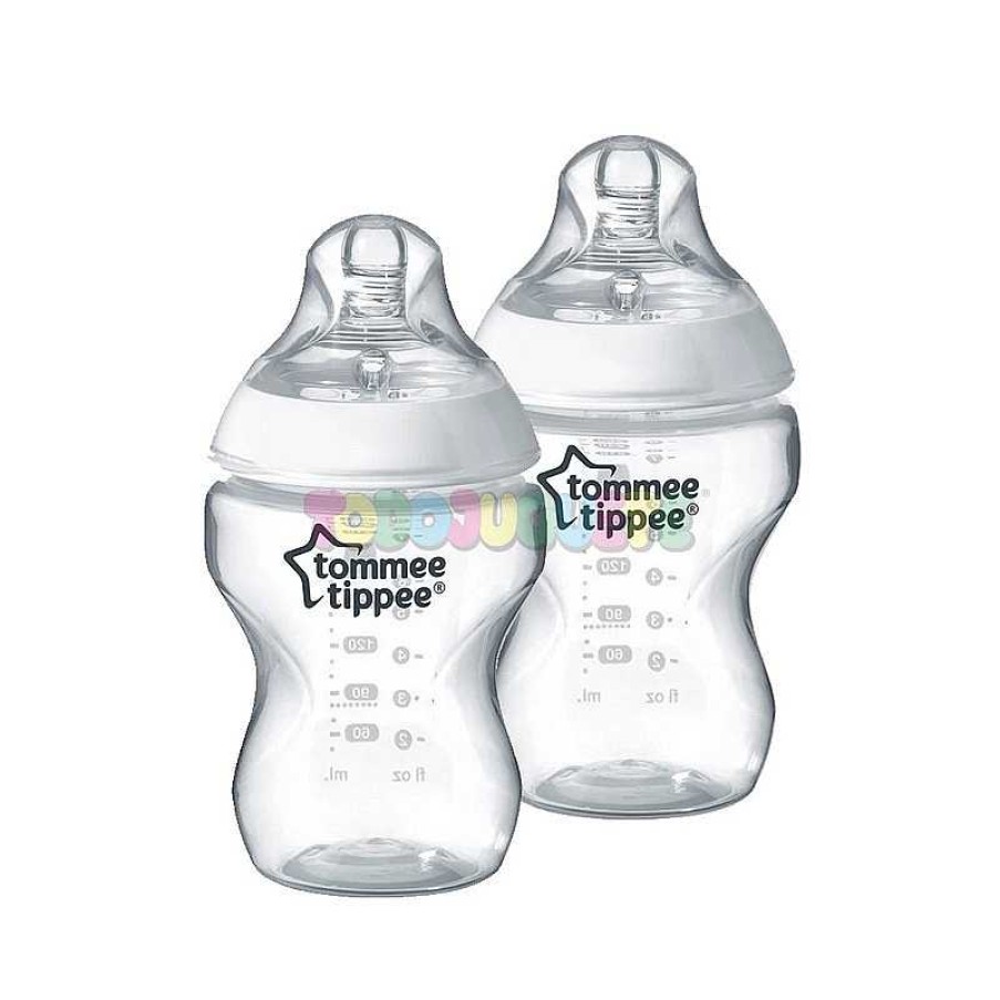 Puericultura Todojuguete | Pack 2 Biberones Ctn 260 Ml Tommee Tippee