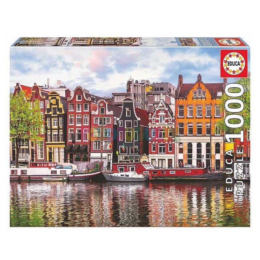 Juegos De Mesa Y Puzzles Educa Borras S.A. | Puzzle 1000 Casas Danzantes, Msterdam