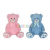 Peluches Todojuguete | Peluche Oso 100 Cm Huellas Rosa O Azul