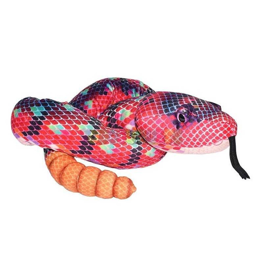 Peluches Wild Republic | Peluche Snakesss 137Cm Serpiente Red Green