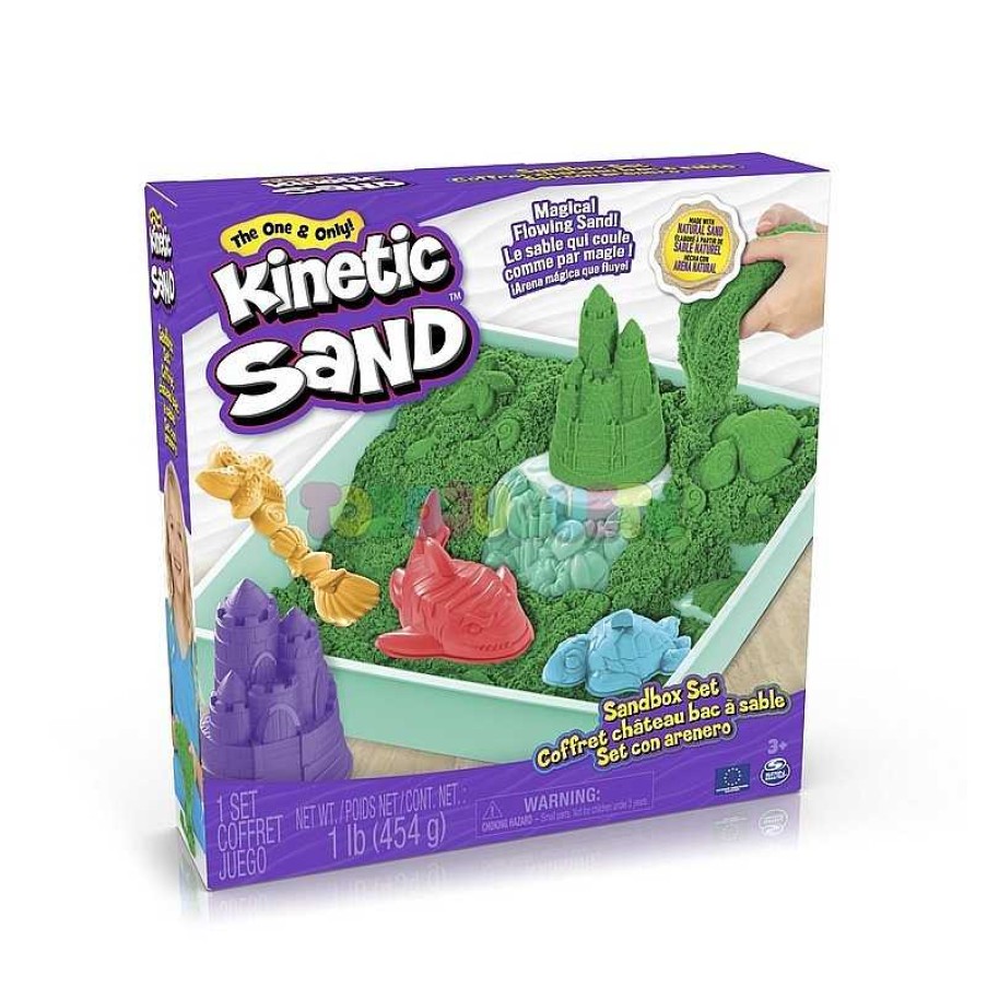 Manualidades Todojuguete | Kinetic Sand Box Set Verde