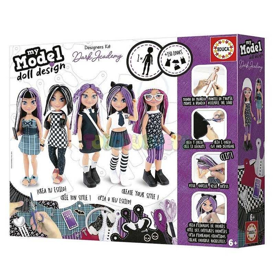 Manualidades Educa Borras S.A. | My Model Doll Design Moon Fashion Style