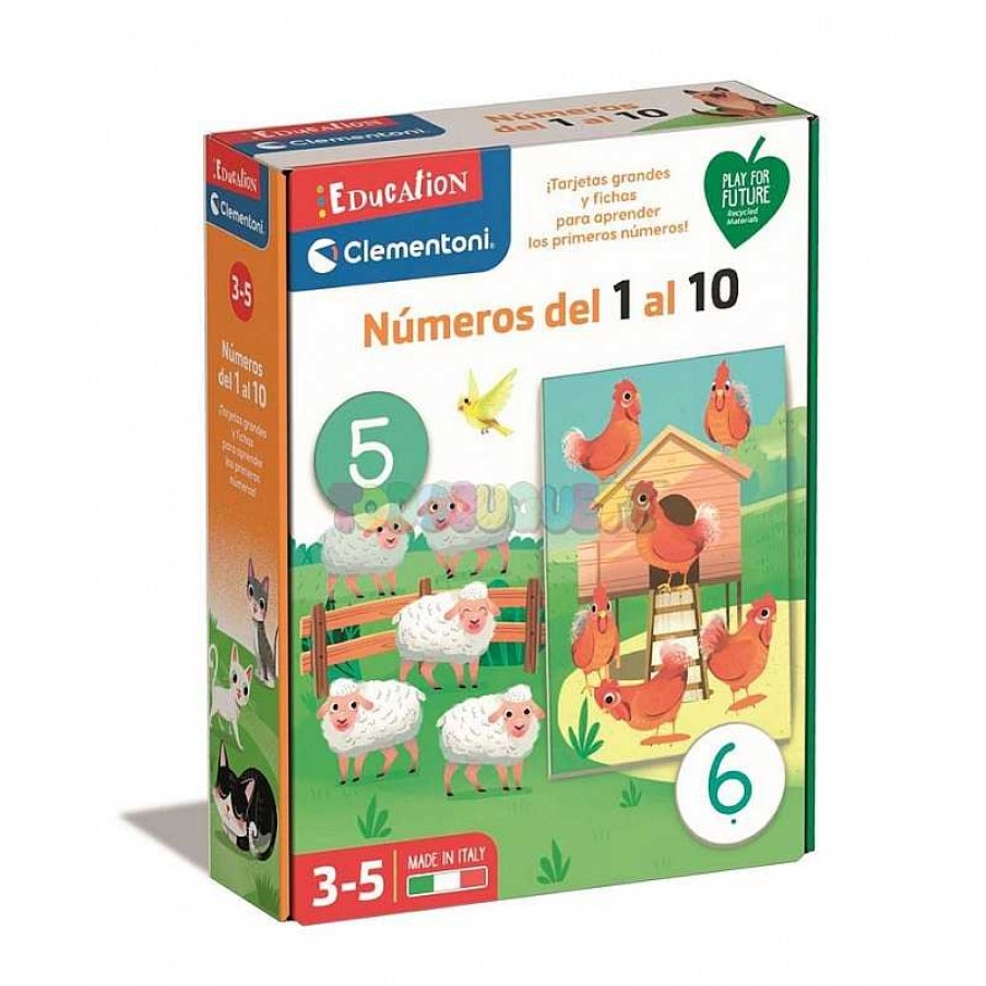 Juegos De Mesa Y Puzzles Clementoni Iberica,S.L. | Juego N Meros Del 1 Al 10