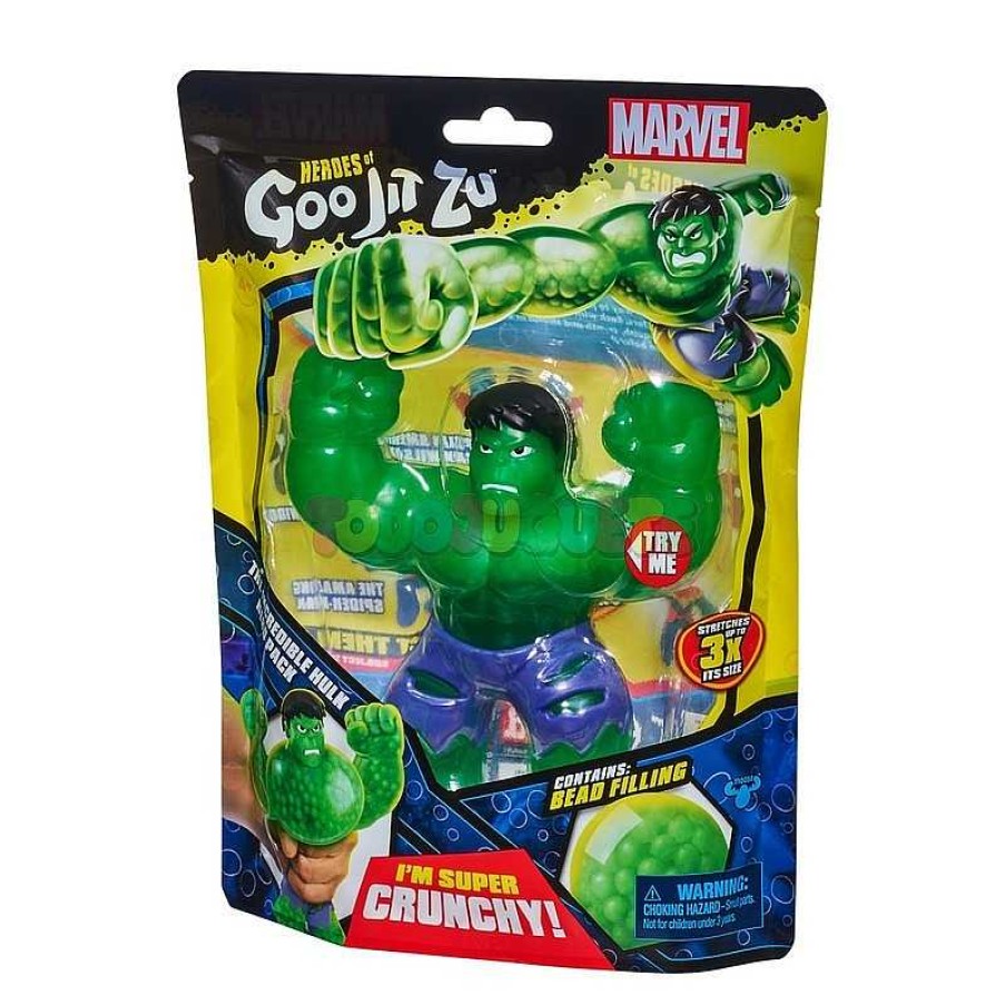 Personajes Y Accesorios Pocoyo | Goo Jit Zu Figura Increible Hulk