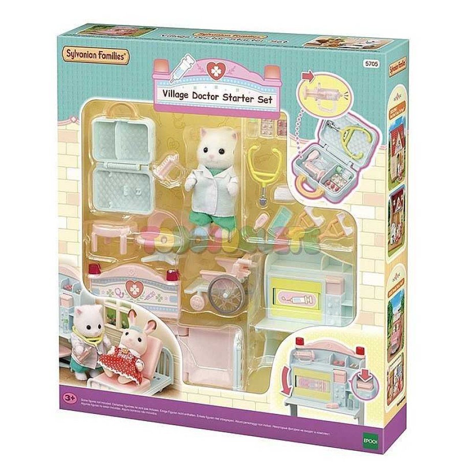 Mu Ecas Y Accesorios Sylvanian | Sylvanian Family Set Doctora De Aldea