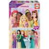 Juegos De Mesa Y Puzzles Disney Princess | Puzzle 2X100 Disney Princess